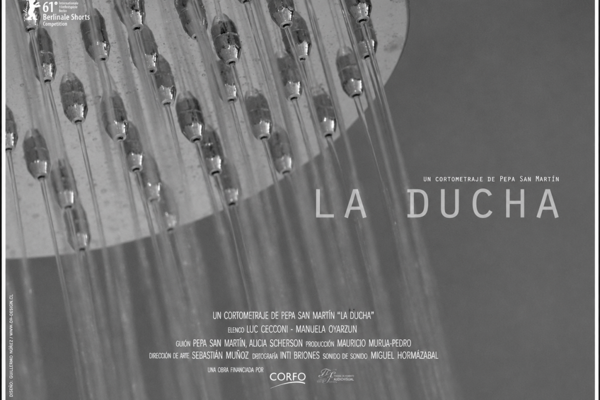 La ducha cuadrado